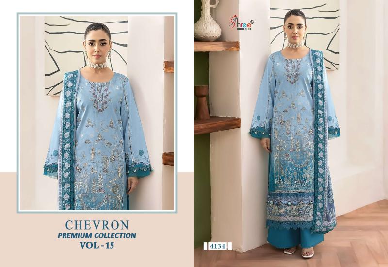 Shree fabs chevron premium collection v-15 pakistani salwar suit wholesale